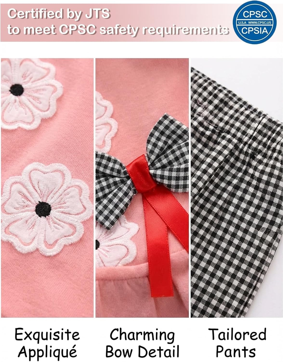 Adorable Cute Toddler Baby Girl Clothing 2Pcs Outfits