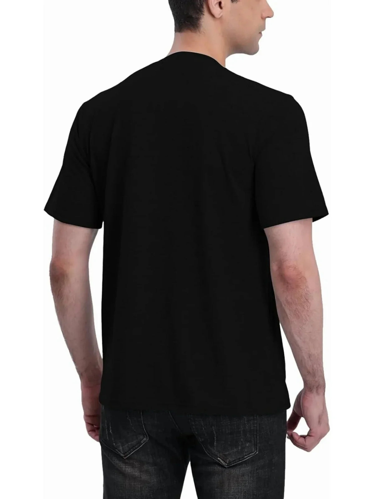 Parent-Child Interaction Kangaroo Shirt for Men, Short-Sleeved, with Baby Carrier Pocket, Dad Style Casual T-Shirt