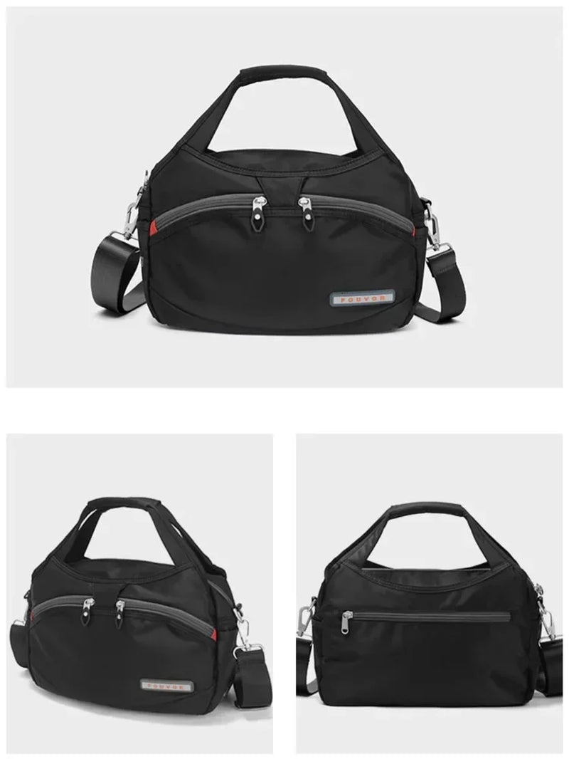 Women'S Nylon Bag 2025 New Fashion Large Capacity Shoulder Bags Oxford Handbag Ladies Casual Travel Canvas Tote 2587-10