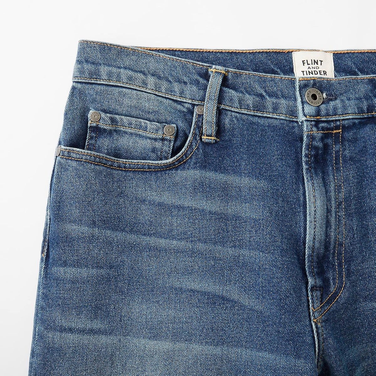 Flint & Tinder Men'S All-American Stretch Denim, Made in the USA Men'S Jeans, Rugged & Comfortable Blue Jeans