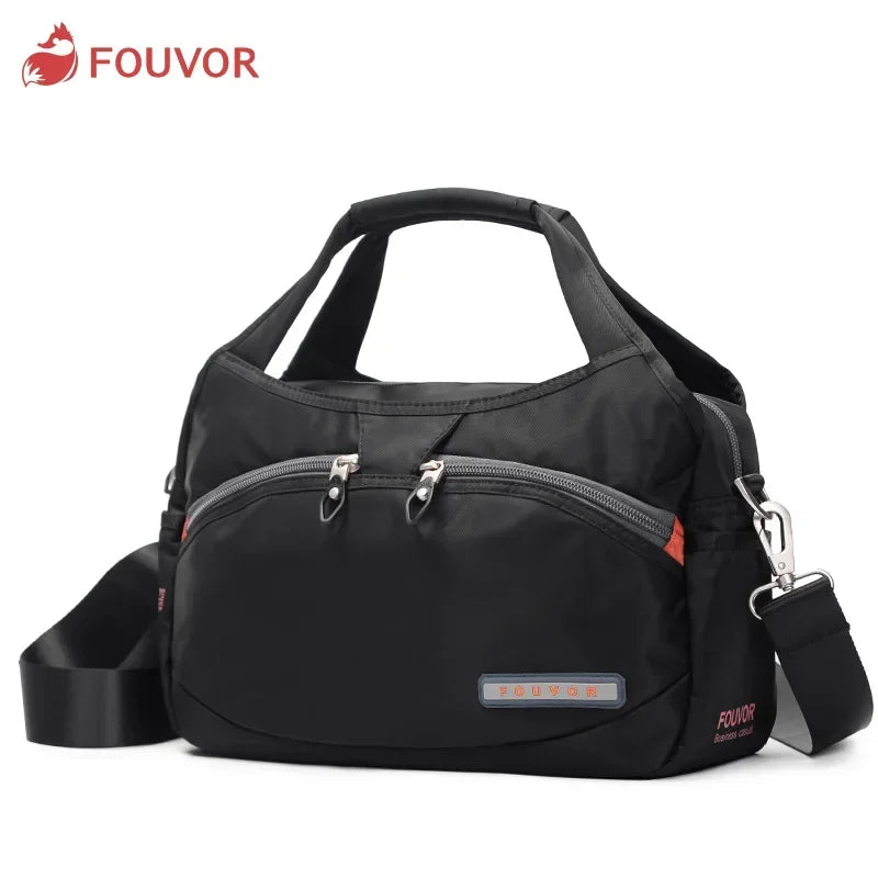 Women'S Nylon Bag 2025 New Fashion Large Capacity Shoulder Bags Oxford Handbag Ladies Casual Travel Canvas Tote 2587-10