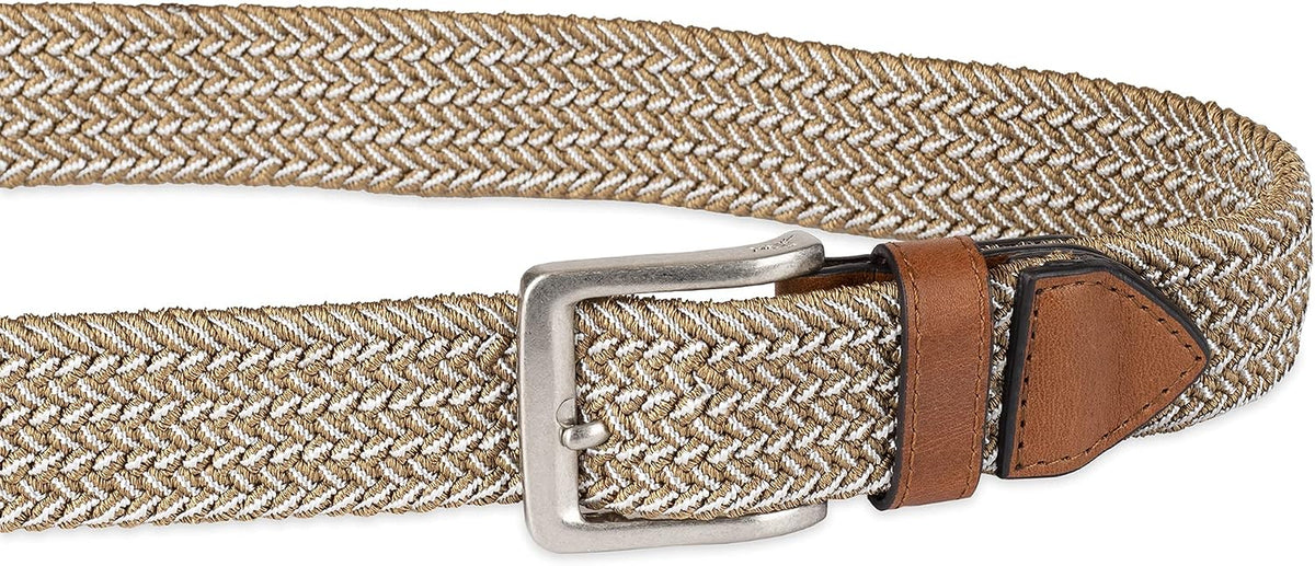 Tommy Bahama Men'S Two Tone Stretch Web Belt