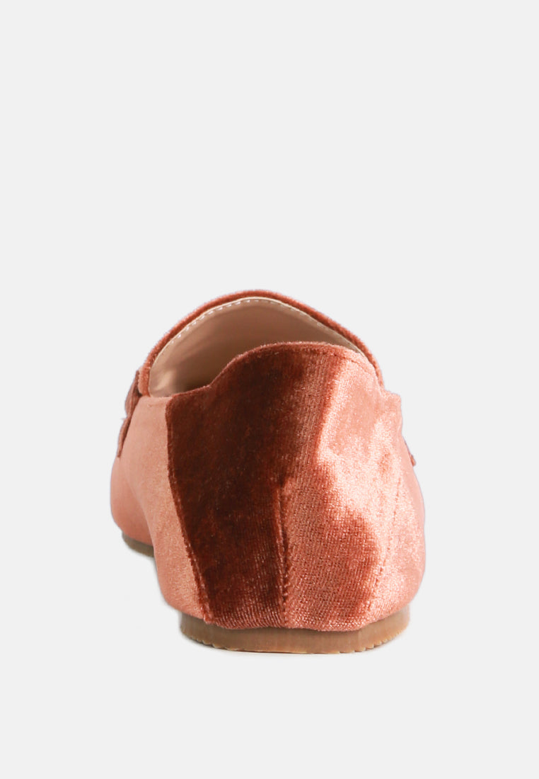 Wibele Croc Textured Metal Show Detail Loafers