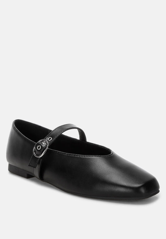 Ninily Mary Jane Flat Ballerinas