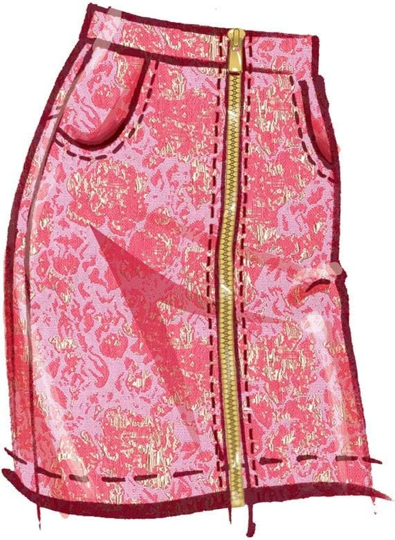 'S M8149B5 Misses' and Women'S 5-Pocket Pencil Skirt Sewing Patterns Kit, Design Code M8149, Sizes 8-16