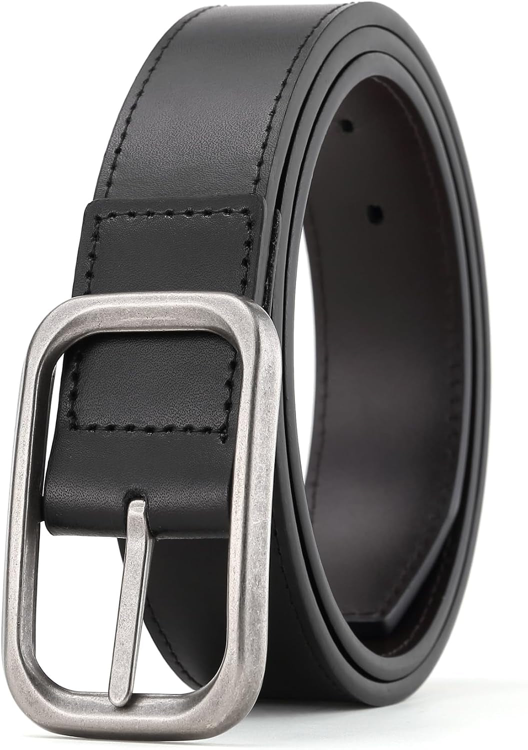 Men'S Jeans Belts Casual and Work Leather Dress Belt