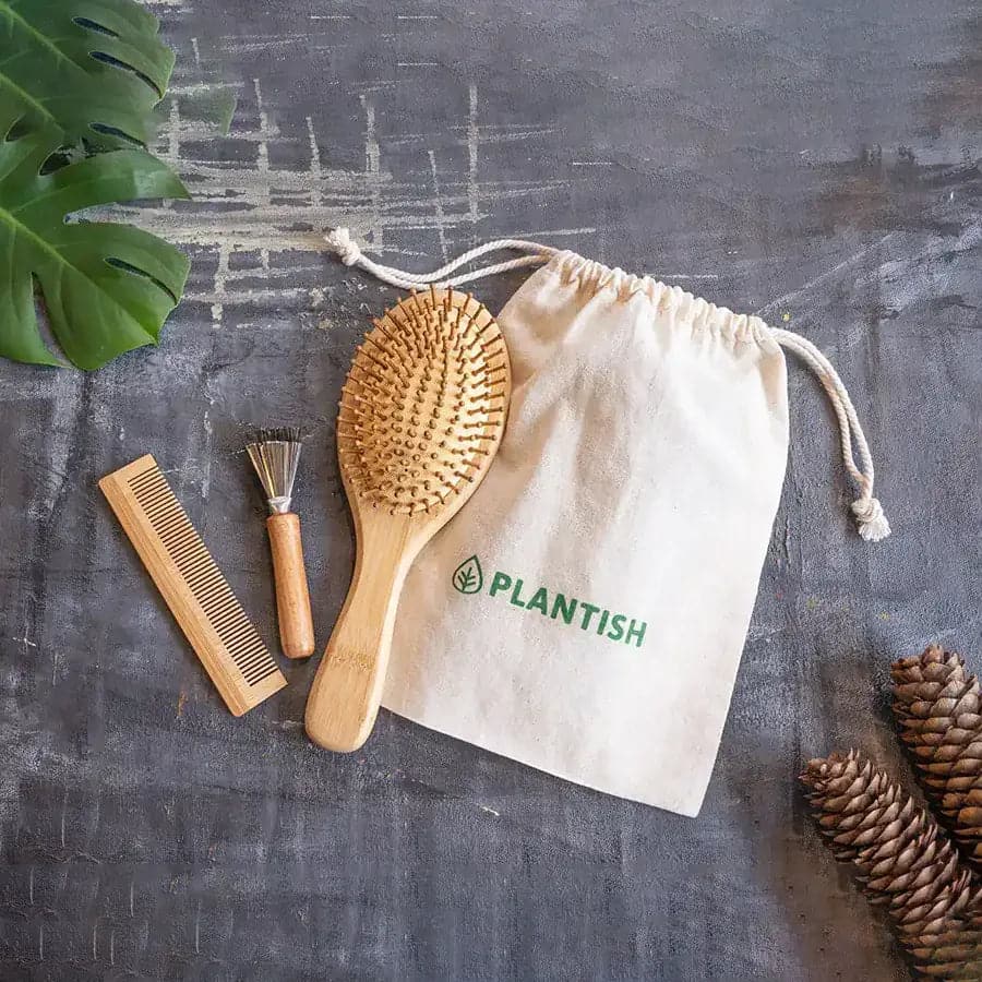 Flat Bamboo Comb