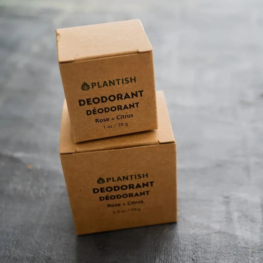 Zero Waste Deodorant Bar - Rose & Citrus